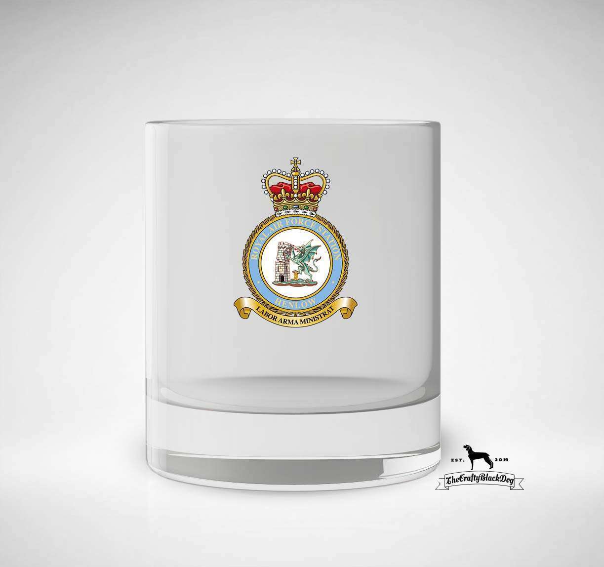 RAF Henlow - Whiskey/Spirit Glass