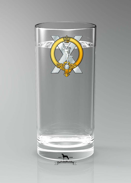 32 Signals Regiment - Straight Gin/Mixer/Water Glass