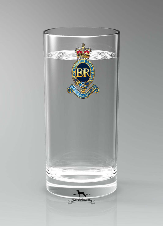 1 Royal Horse Artillery - Straight Gin/Mixer/Water Glass