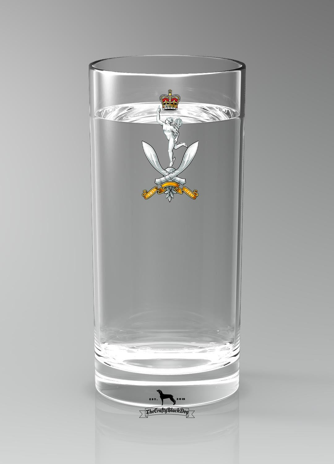 Queen's Gurkha Signals - Highball Glass(es)