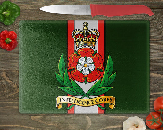 Intelligence Corps Cap Badge - Cutting Board