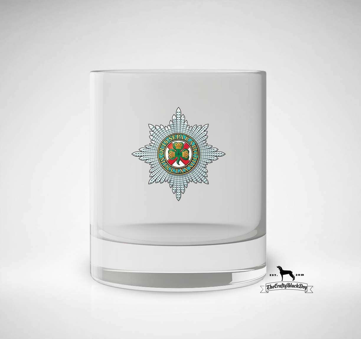 Irish Guards - Whiskey/Spirit Glass