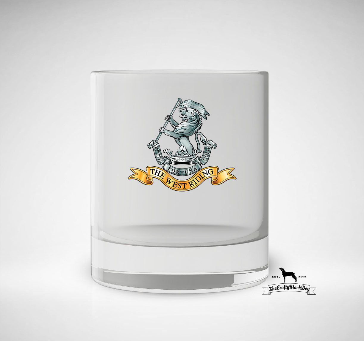 Duke of Wellington's Regiment - Whiskey/Spirit Glass