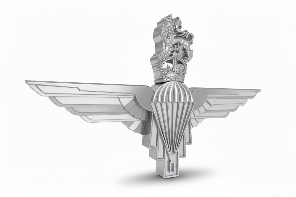 Parachute Regiment King's Crown Cap Badge