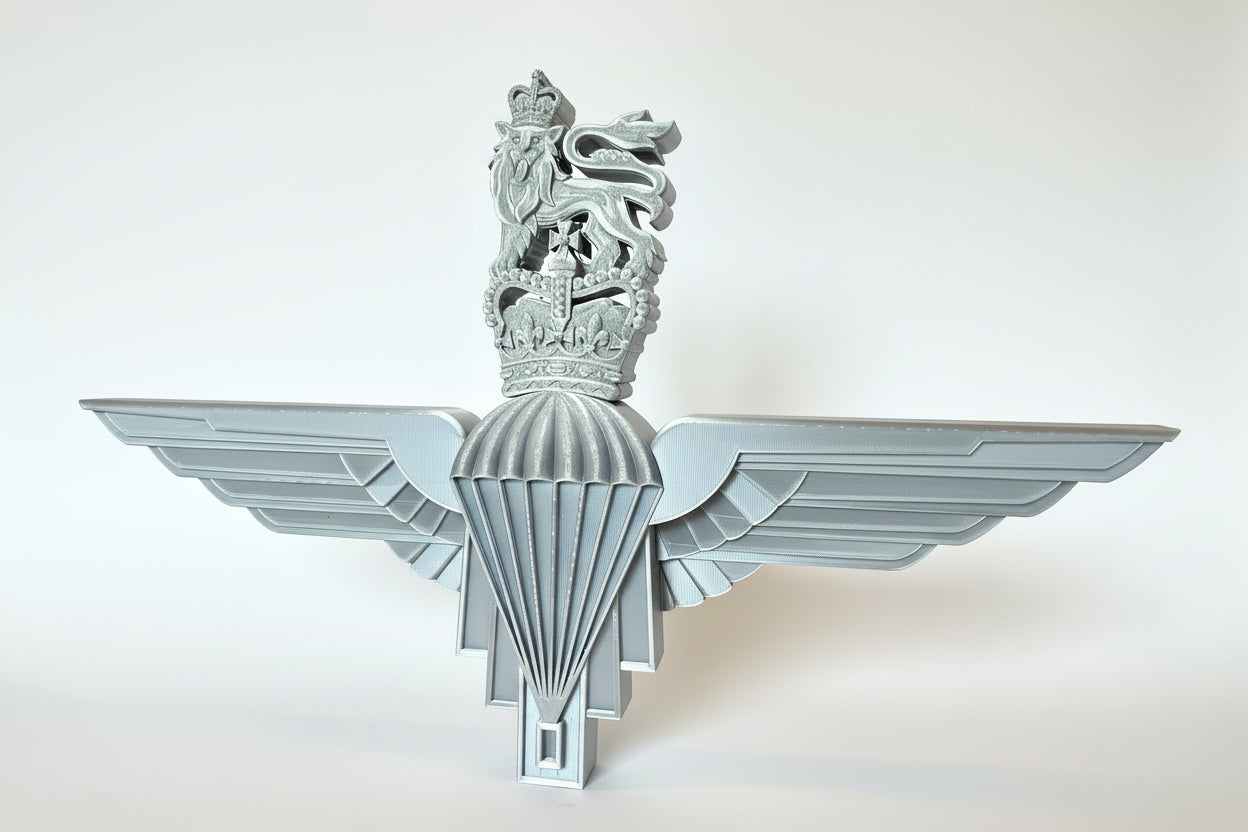 Parachute Regiment Queen's Crown Cap Badge