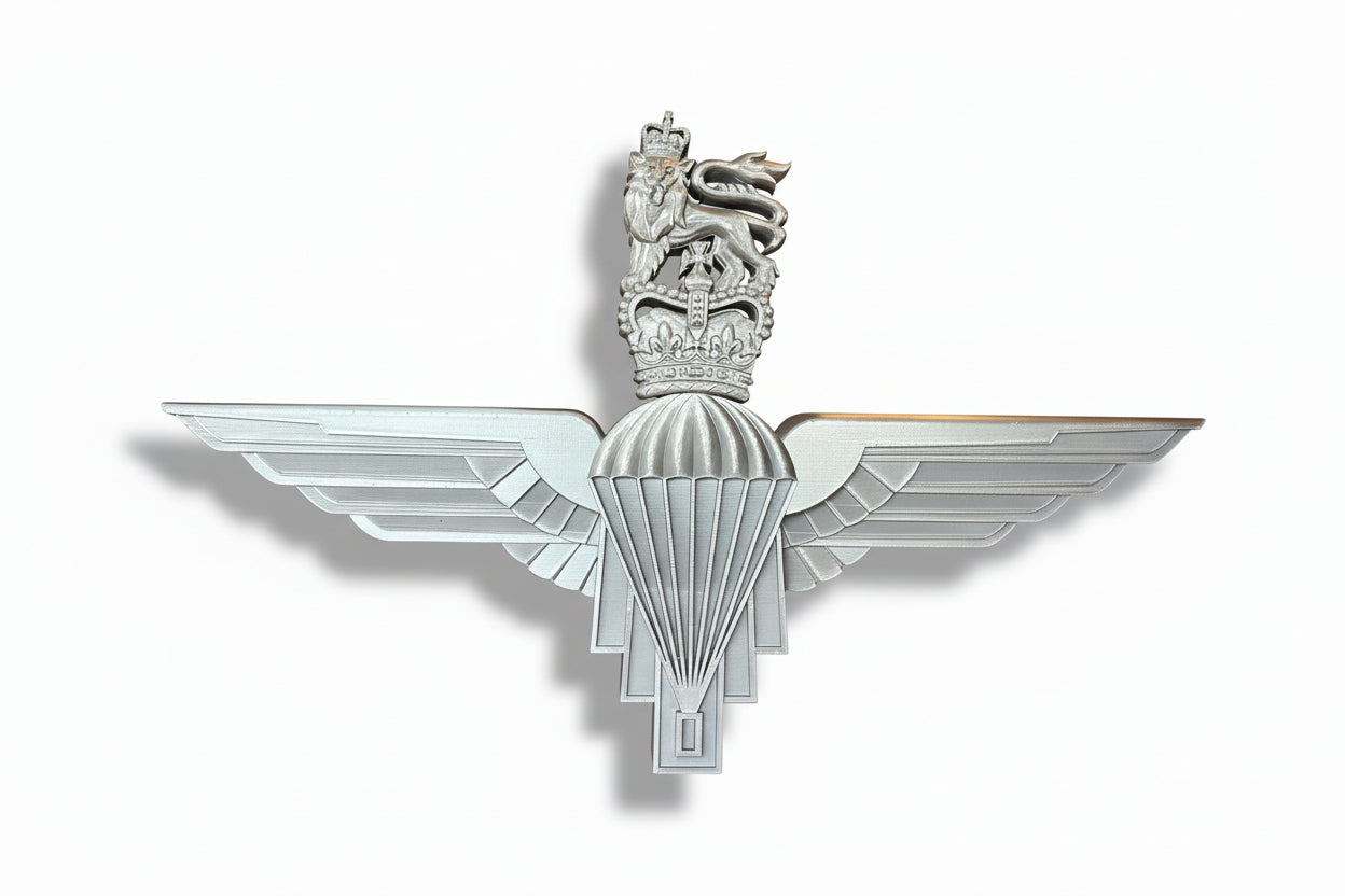 Parachute Regiment Queen's Crown Cap Badge