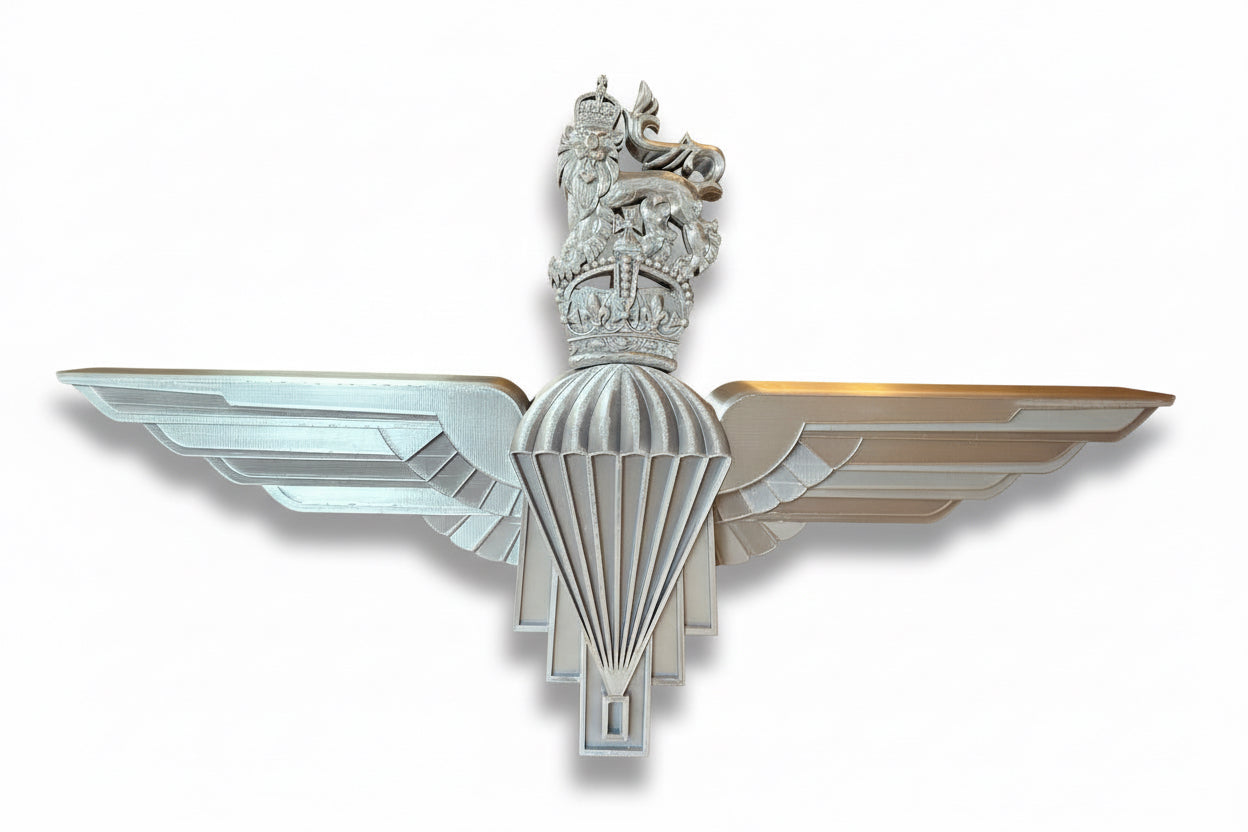 Parachute Regiment King's Crown Cap Badge