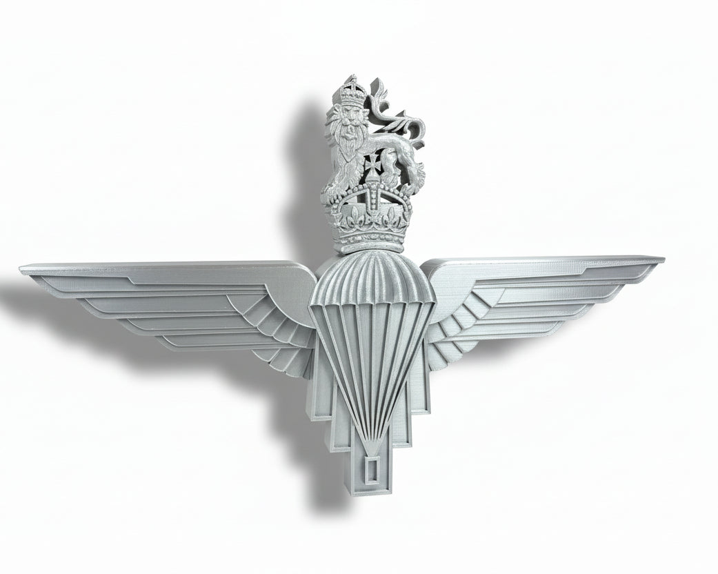 Parachute Regiment King's Crown Cap Badge