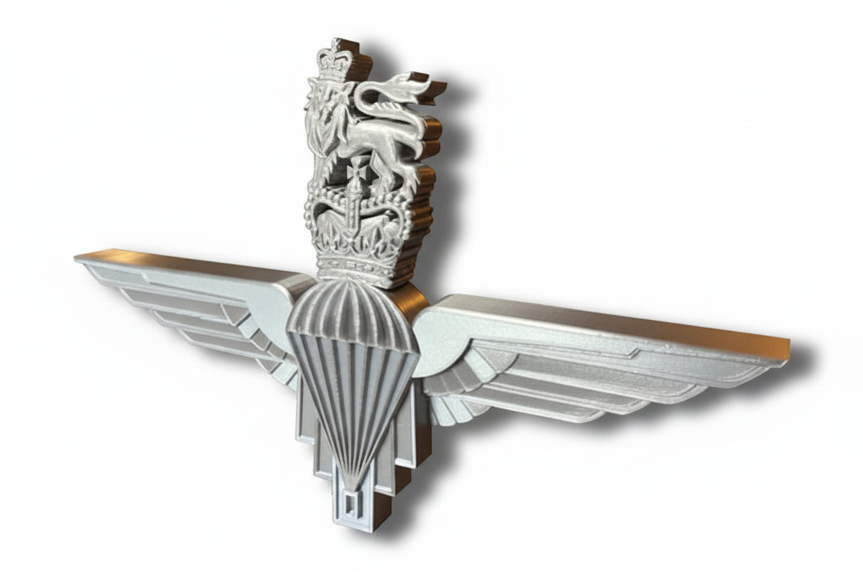 Parachute Regiment Queen's Crown Cap Badge