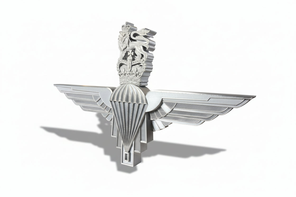 Parachute Regiment Queen's Crown Cap Badge
