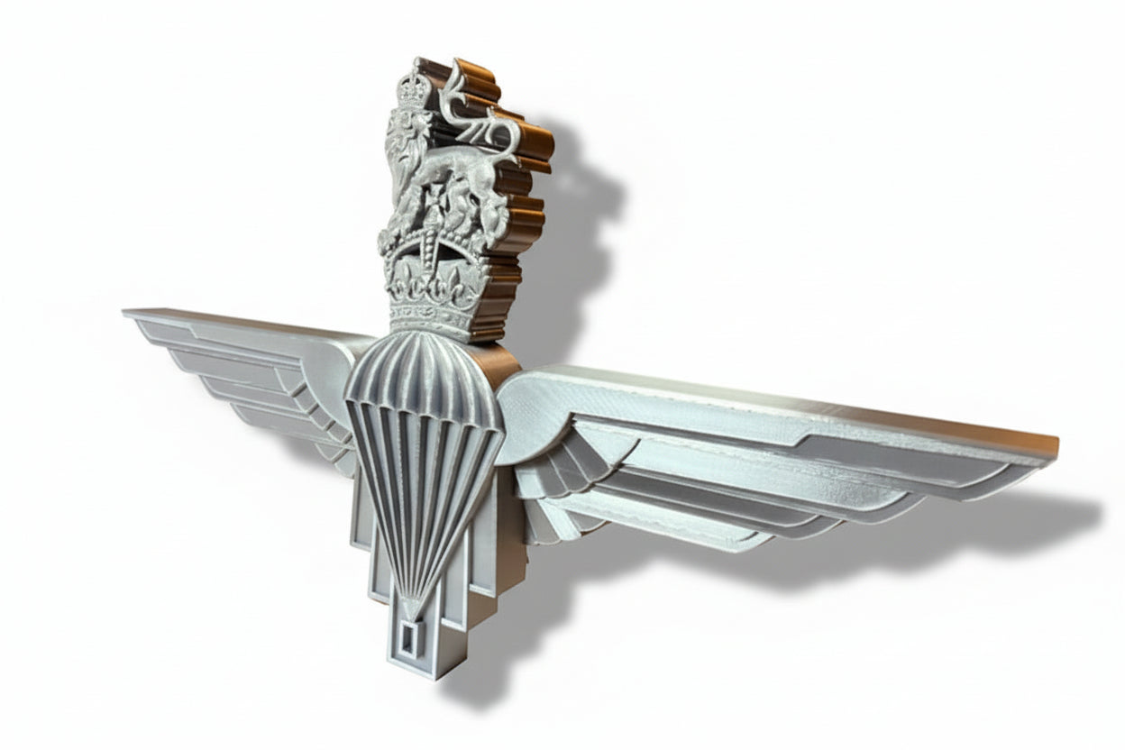 Parachute Regiment King's Crown Cap Badge