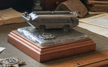 M2 Amphibious Rig Cold Cast Bronze Statue | Handmade in England