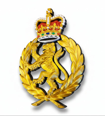Women's Royal Army Corps 3D Printed Cap Badge