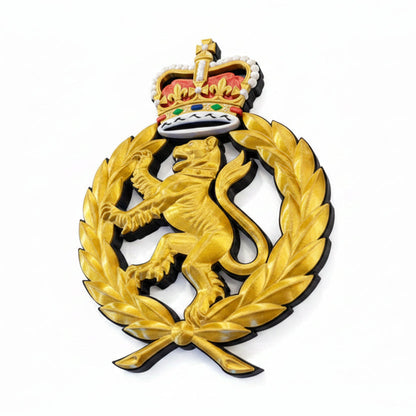 Women's Royal Army Corps 3D Printed Cap Badge