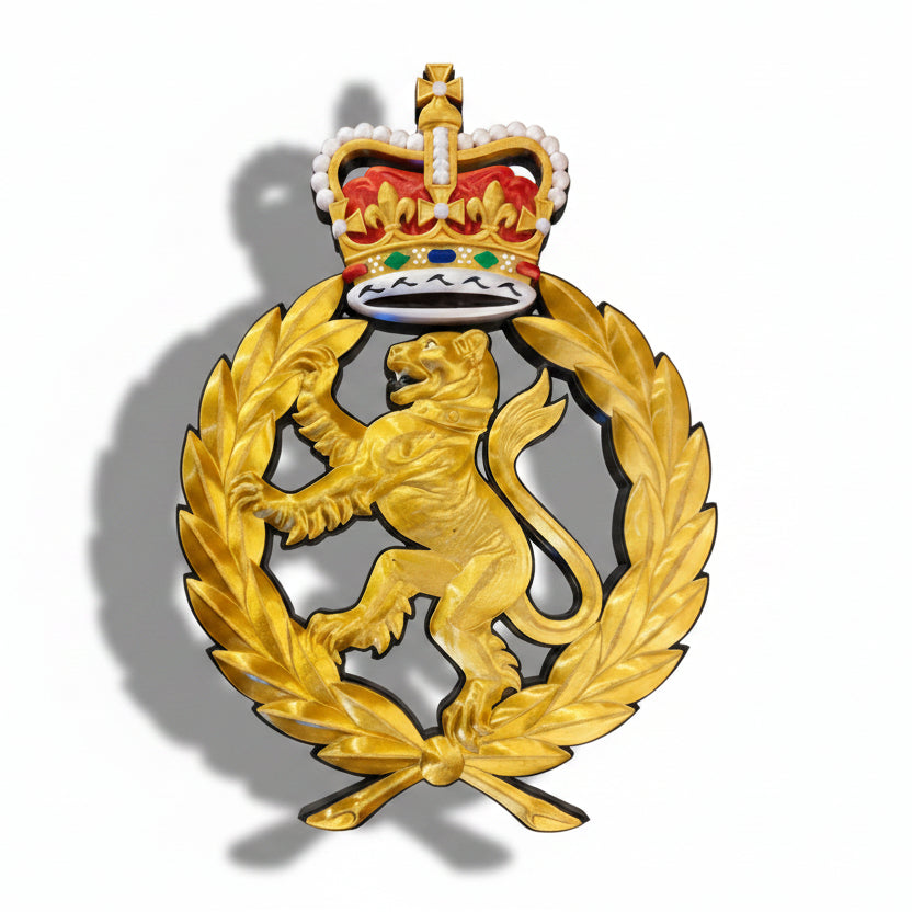 Women's Royal Army Corps 3D Printed Cap Badge
