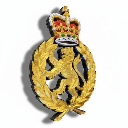 Women's Royal Army Corps 3D Printed Cap Badge