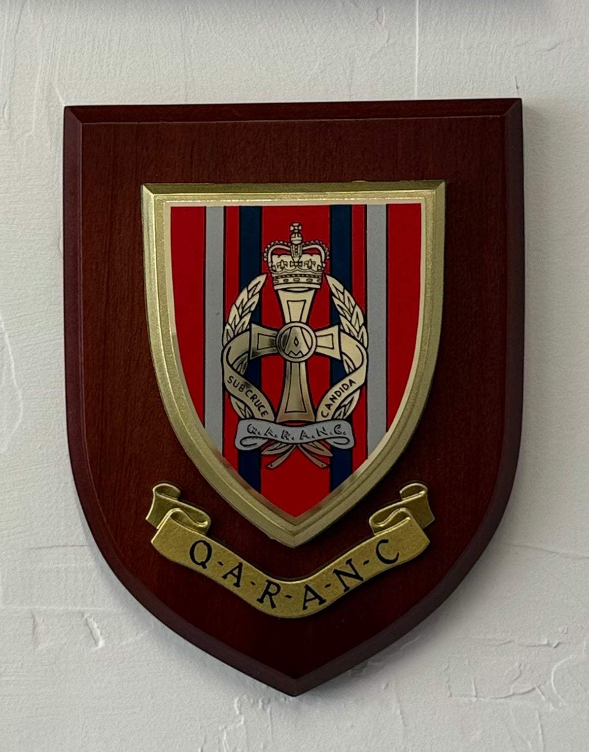 Queen Alexandra's Royal Army Nursing Corps - Wall Shield Plaque | MOD Licensed Seller | Regimental