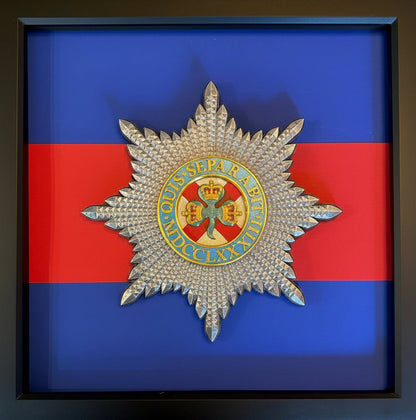 Irish Guards Cap Badge Display Frame | Officially Licensed
