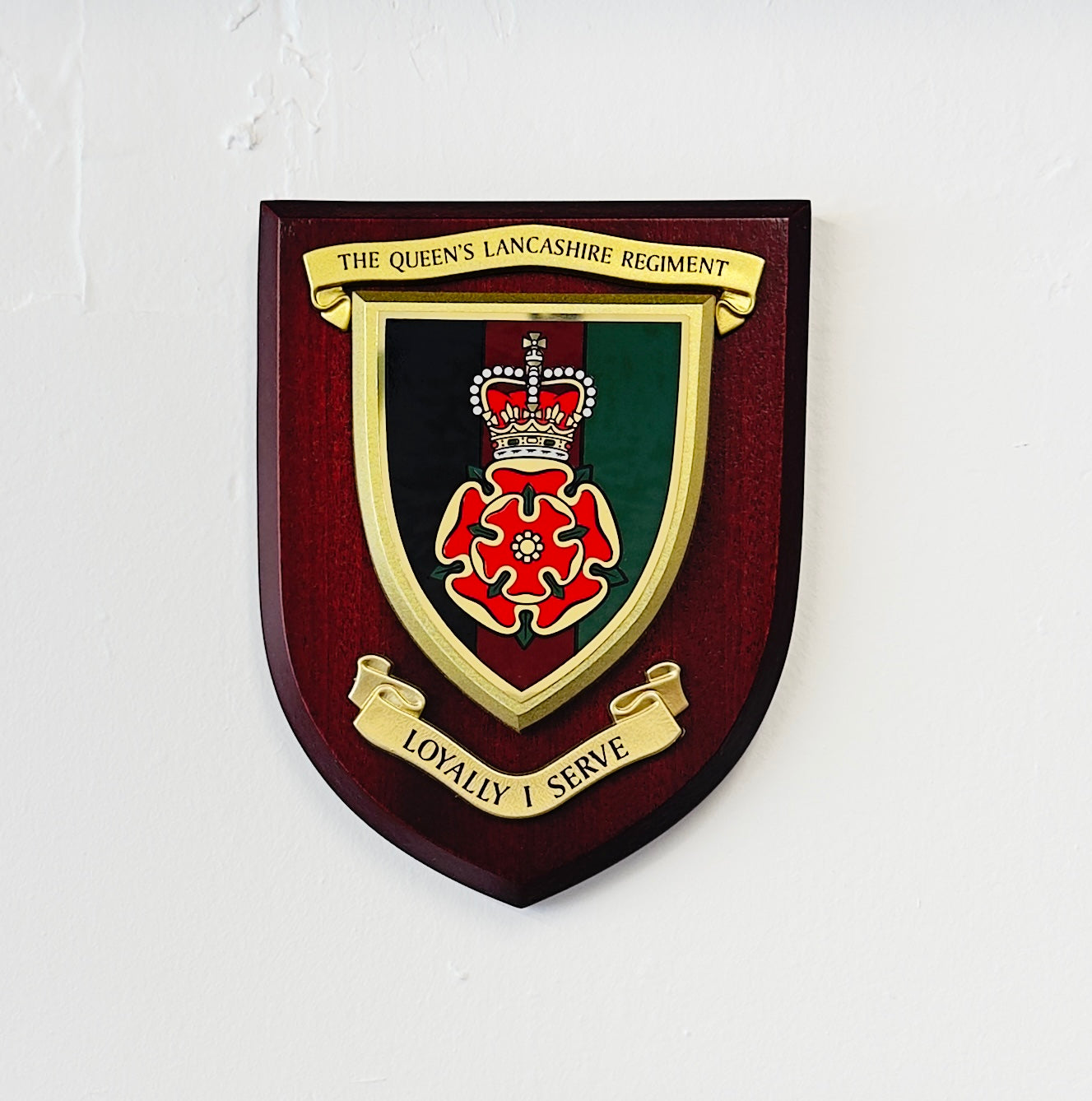 Queen's Lancashire Regiment - Wall Shield Plaque | MOD Licensed Seller | Regimental