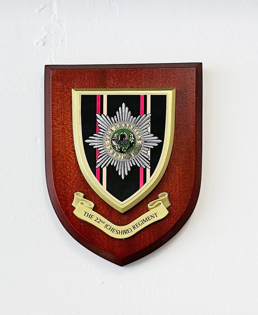 Cheshire Regiment - Wall Shield Plaque | MOD Licensed Seller | Regimental