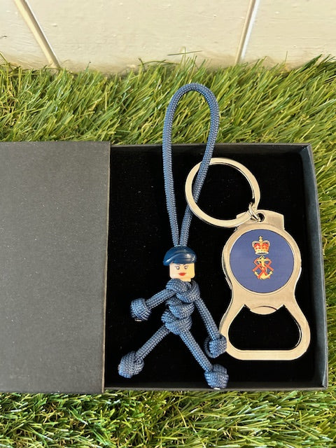 Queen Alexandra's Royal Naval Nursing Service QARNNS - pBuddies' Paracord Keychains and Key Ring Bottle Opener