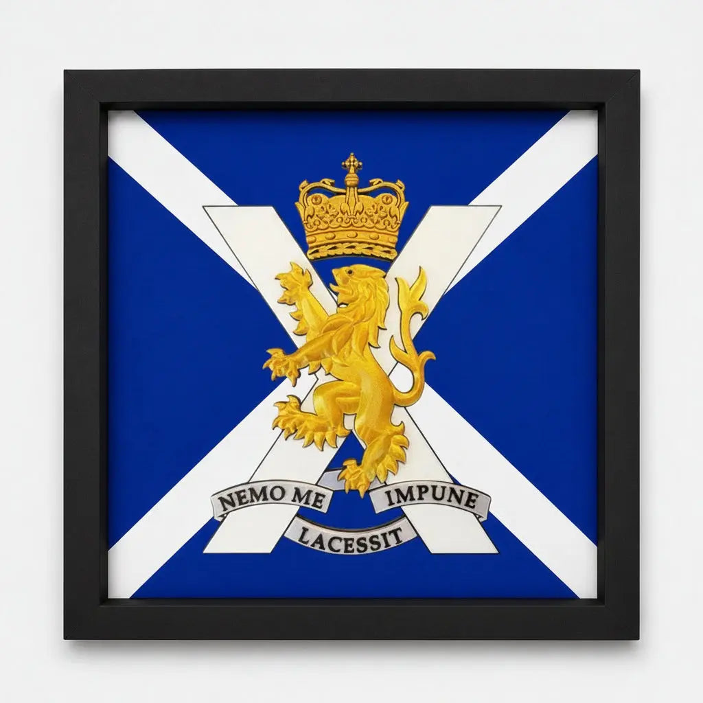 Royal Regiment of Scotland Cap Badge Display Frame | Officially Licensed
