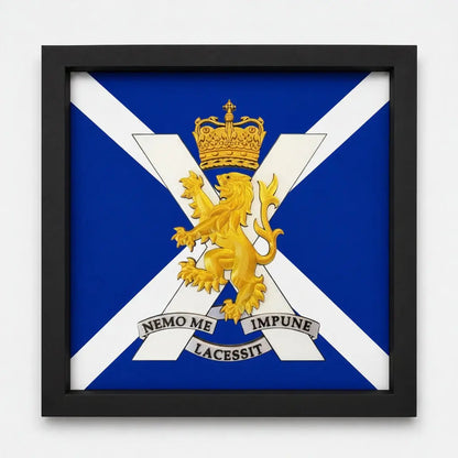 Royal Regiment of Scotland Cap Badge Display Frame | Officially Licensed