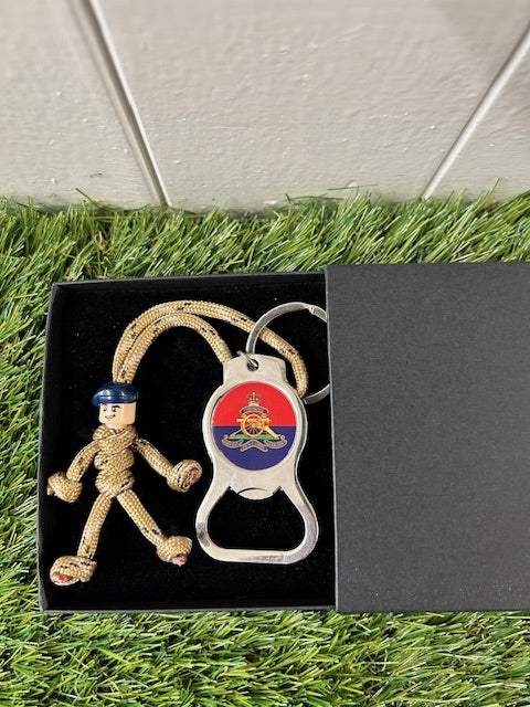 Royal Artillery - pBuddies' Paracord Keychains and Key Ring Bottle Opener