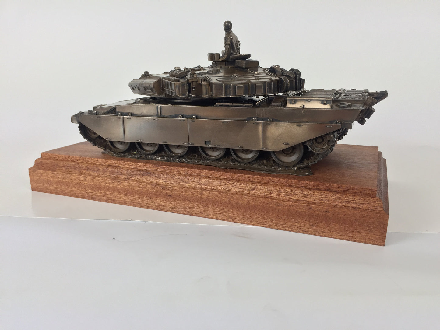 Challenger 1 Main Battle Tank Cold Cast Bronze Statue | Handmade in England