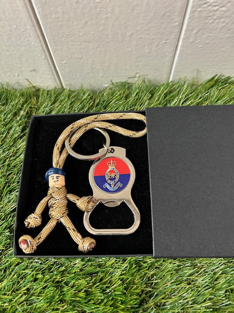 Royal Horse Artillery - pBuddies' Paracord Keychains and Key Ring Bottle Opener