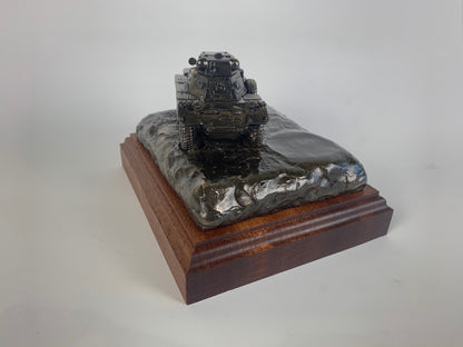 Ferret Scout Car Mk 2 – Cold Cast Bronze Military Vehicle