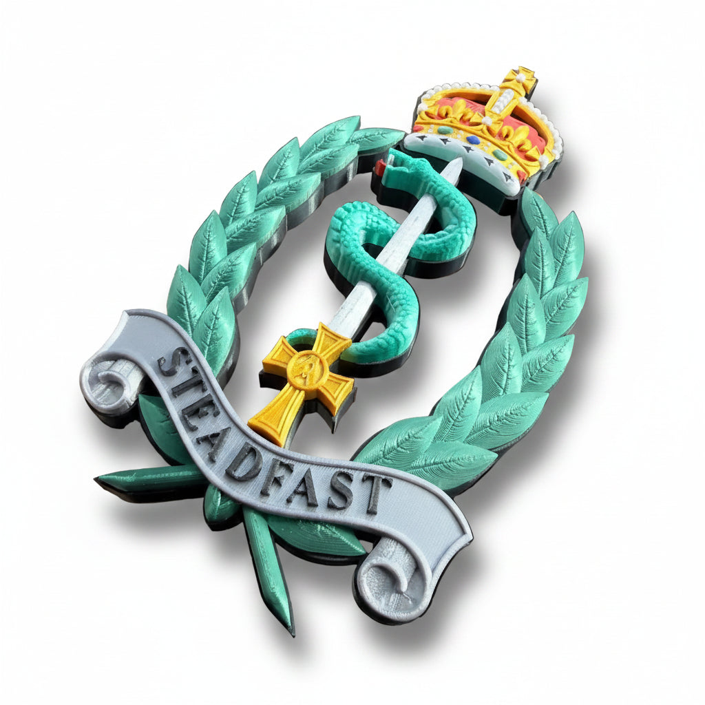 Royal Army Medical Service Cap Badge