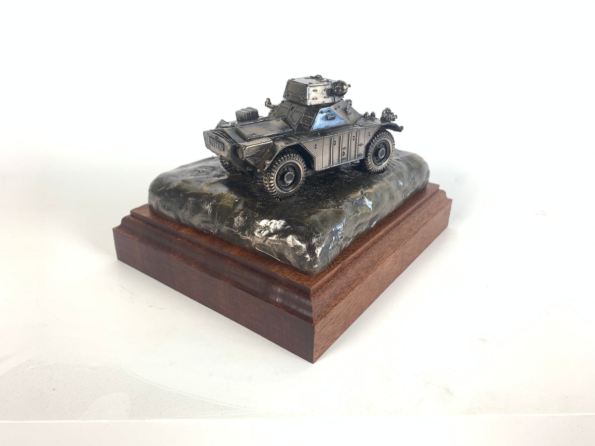 Ferret Scout Car Mk 2 – Cold Cast Bronze Military Vehicle