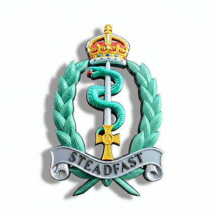 Royal Army Medical Service Cap Badge