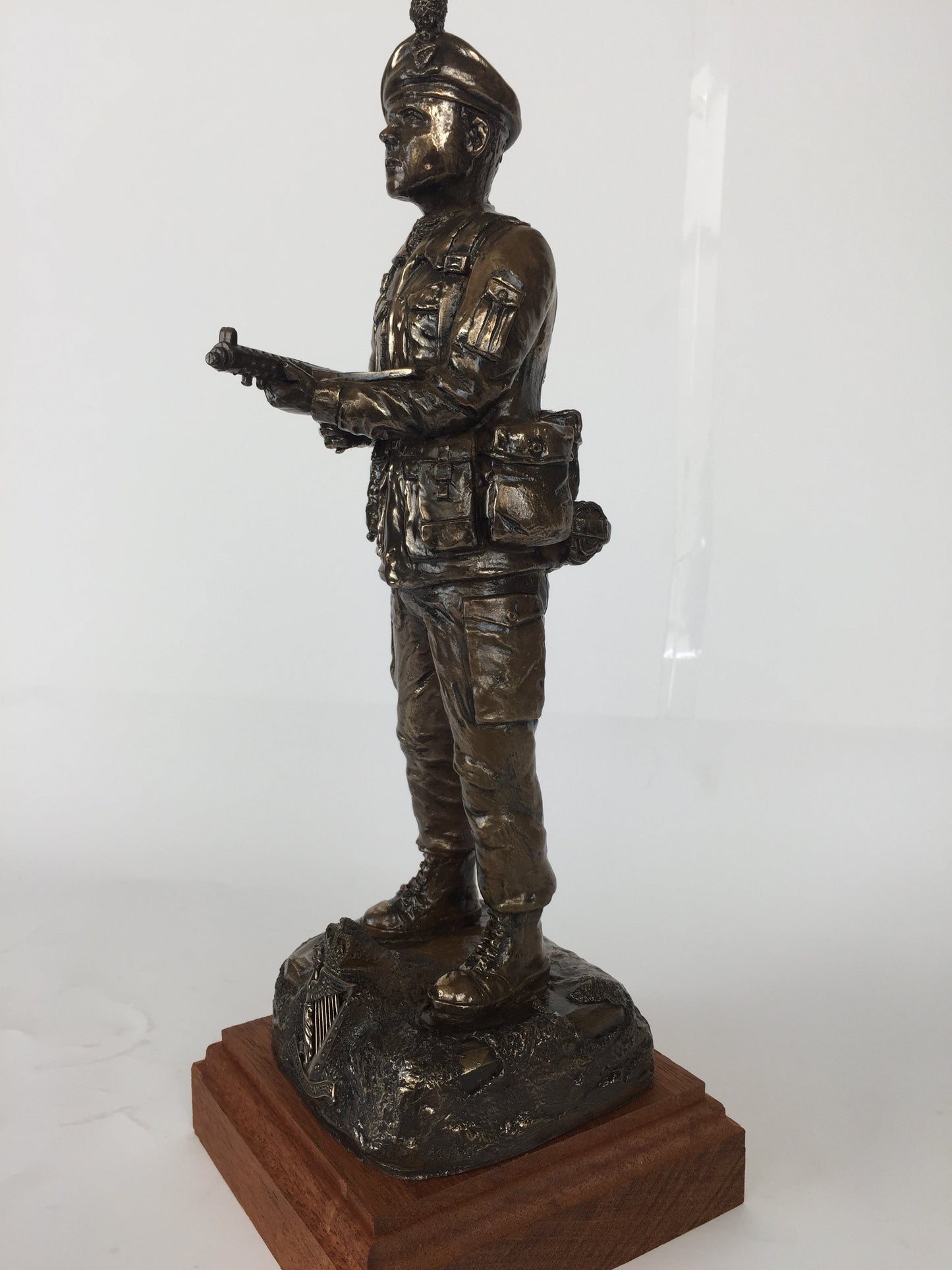 Royal Irish Ranger on Patrol Cold Cast Bronze Statue | Made in Britain