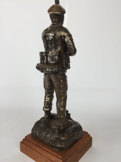 Royal Irish Ranger on Patrol Cold Cast Bronze Statue | Made in Britain
