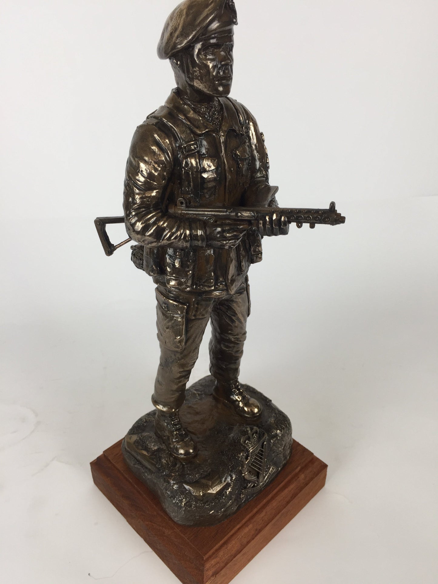 Royal Irish Ranger on Patrol Cold Cast Bronze Statue | Made in Britain