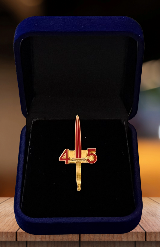 45 Commando RM - Enamel Lapel Pin
