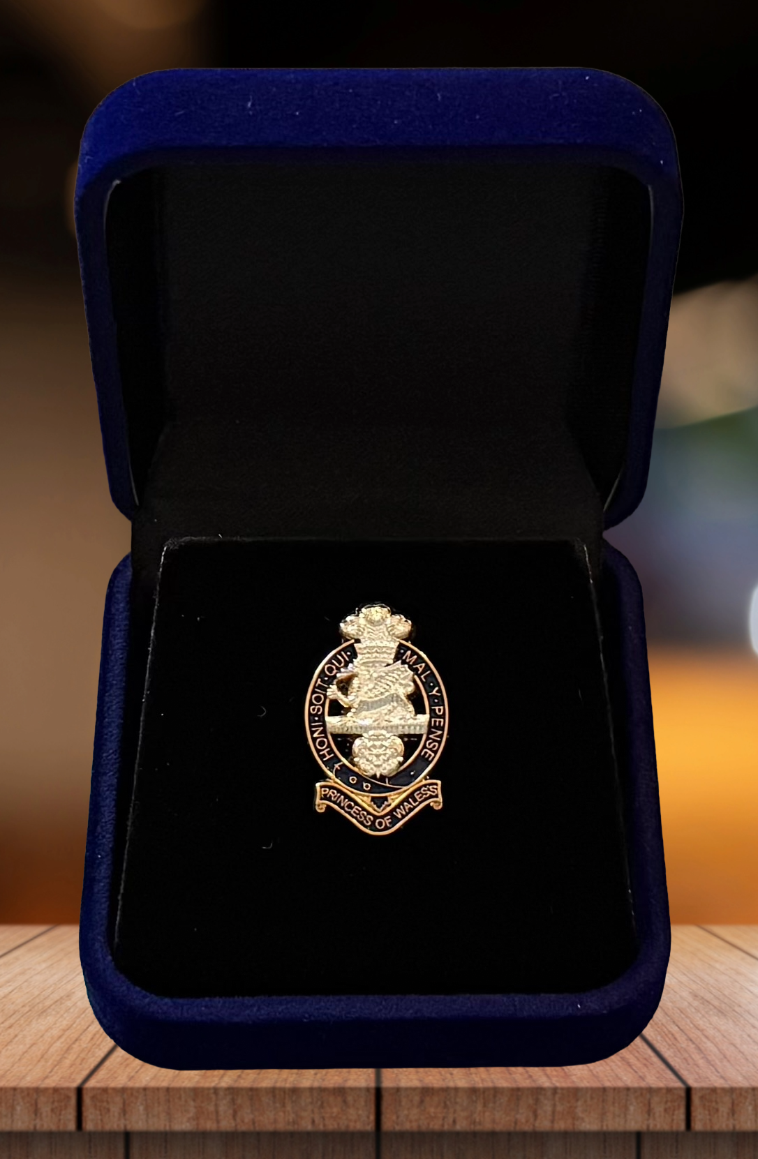 Princess of Wales's Royal Regiment - Enamel Lapel Pin