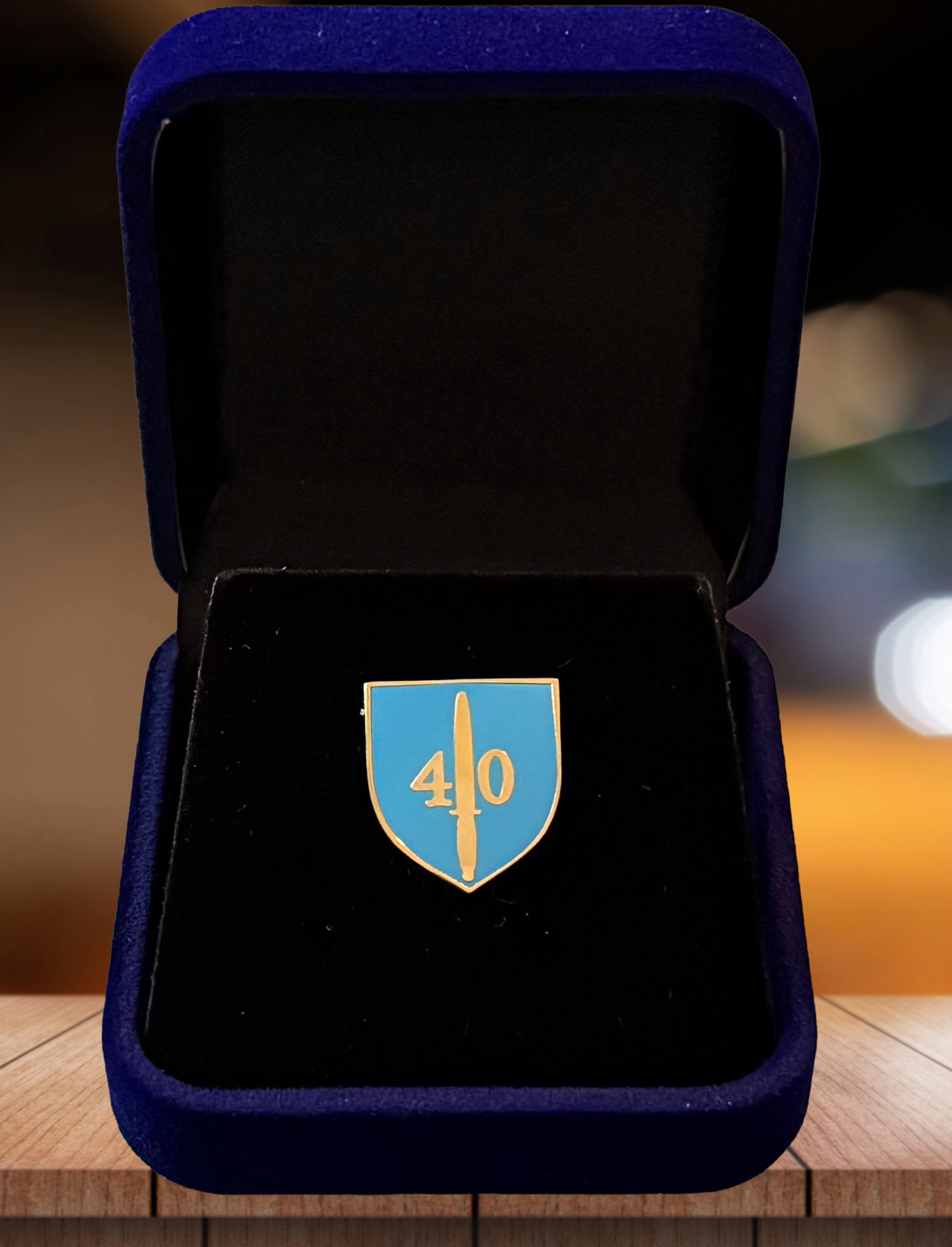40 Commando RM Shield - Enamel Lapel Pin