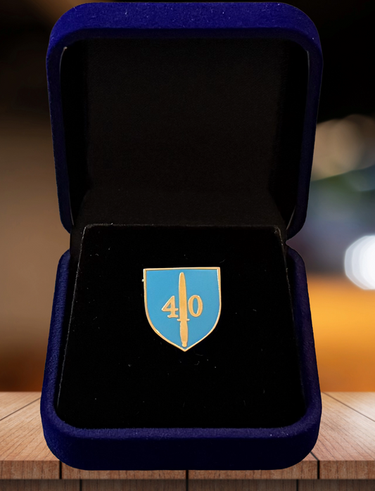40 Commando RM Shield - Enamel Lapel Pin