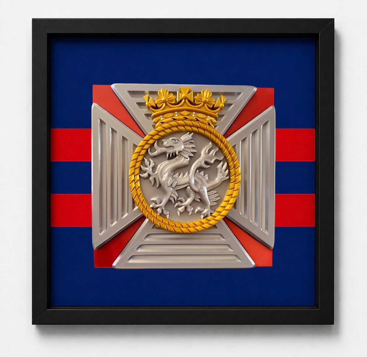 Duke of Edinburgh's Royal Regiment Cap Badge Display Frame | Official MOD-Licensed Gift