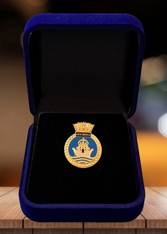HMS Ark Royal - Enamel Lapel Pin