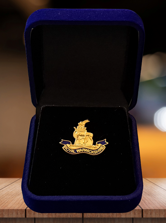 Royal Warwickshire Regiment - Enamel Lapel Pin