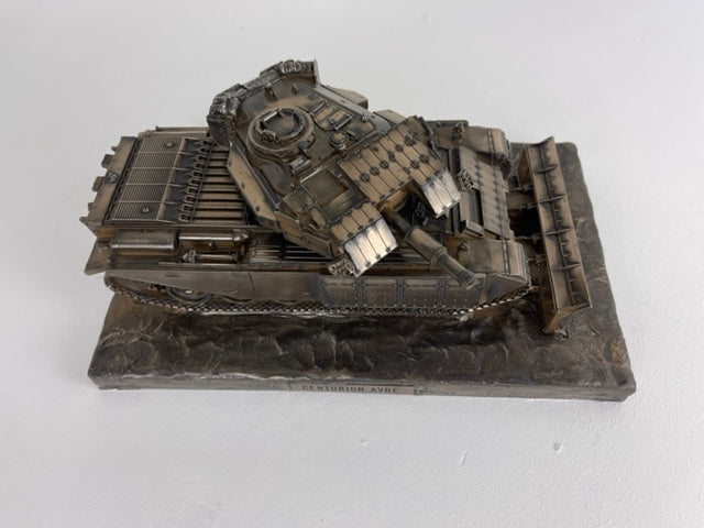 Centurion AVRE Cold Cast Bronze Military Statue | Handmade in England