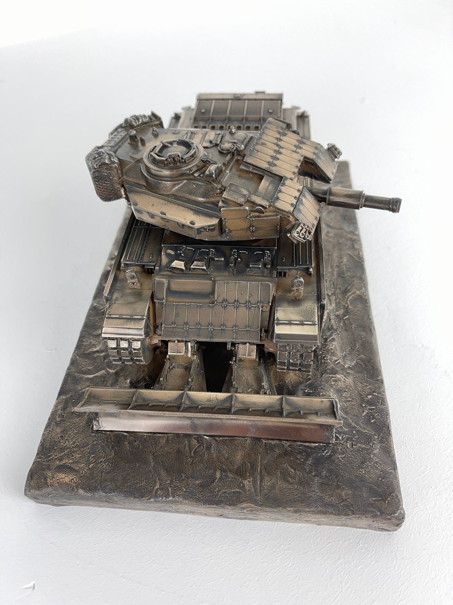 Centurion AVRE Cold Cast Bronze Military Statue | Handmade in England