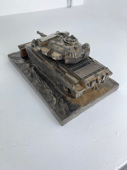 Centurion AVRE Cold Cast Bronze Military Statue | Handmade in England