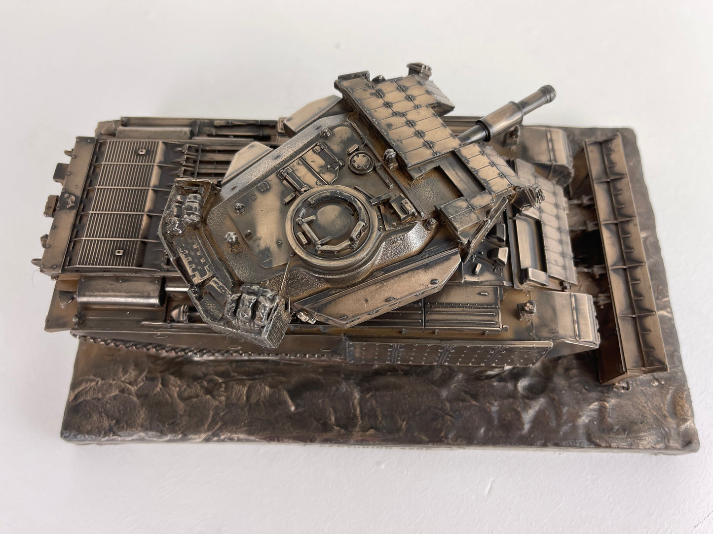 Centurion AVRE Cold Cast Bronze Military Statue | Handmade in England