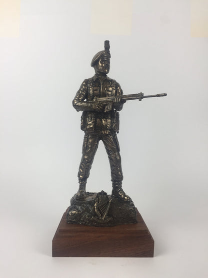 Royal Irish Ranger, Northern Ireland Patrol with Caubeen and SLR