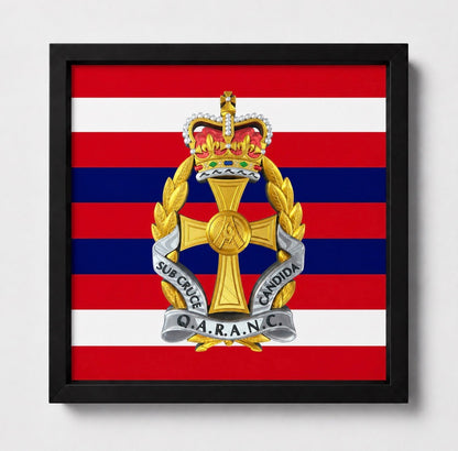 QARANC Queen's Crown Cap Badge Display Frame | Official MOD-Licensed Gift